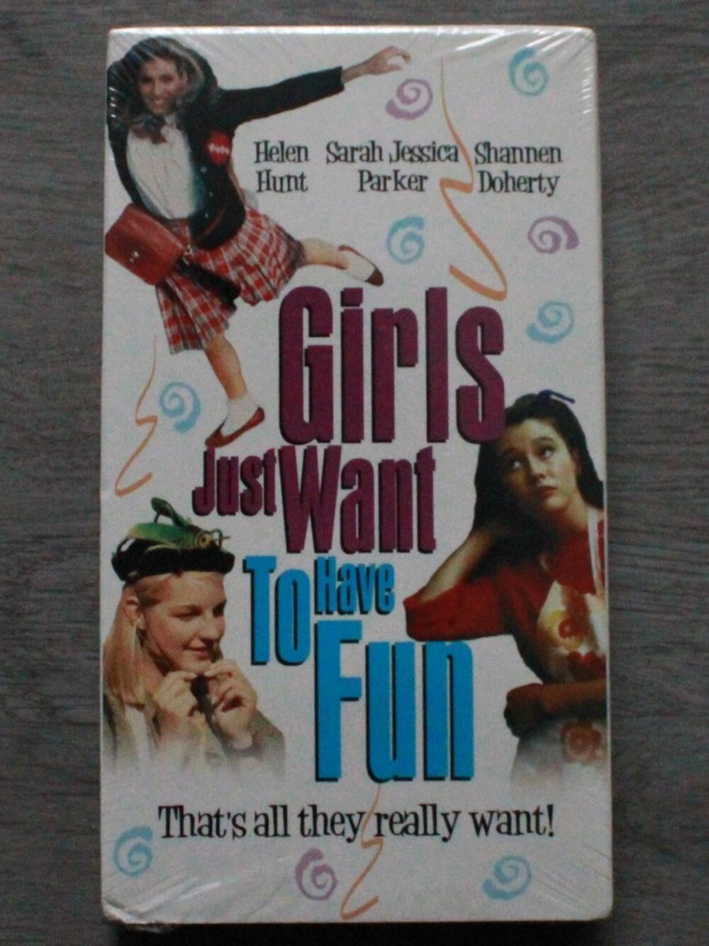 Vintage New World Pictures 1988 "Girls Just Want To Have Fun" VHS Tape
